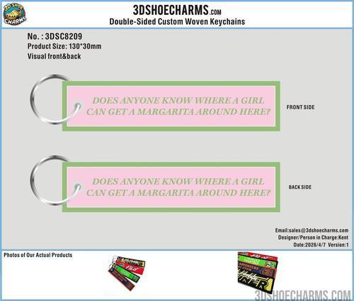 Custom Double-Sided Woven Flight Key Tag-20260416-23-RE