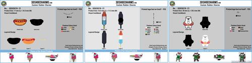 Custom Rubber Clog Charms - 20260711 - 21 -RE