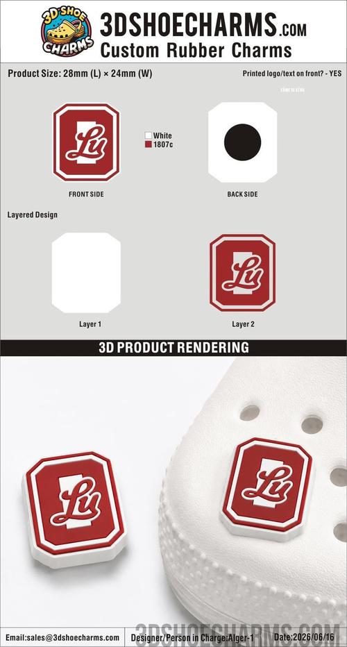 Custom Rubber Clog Charms-202606018-22-1