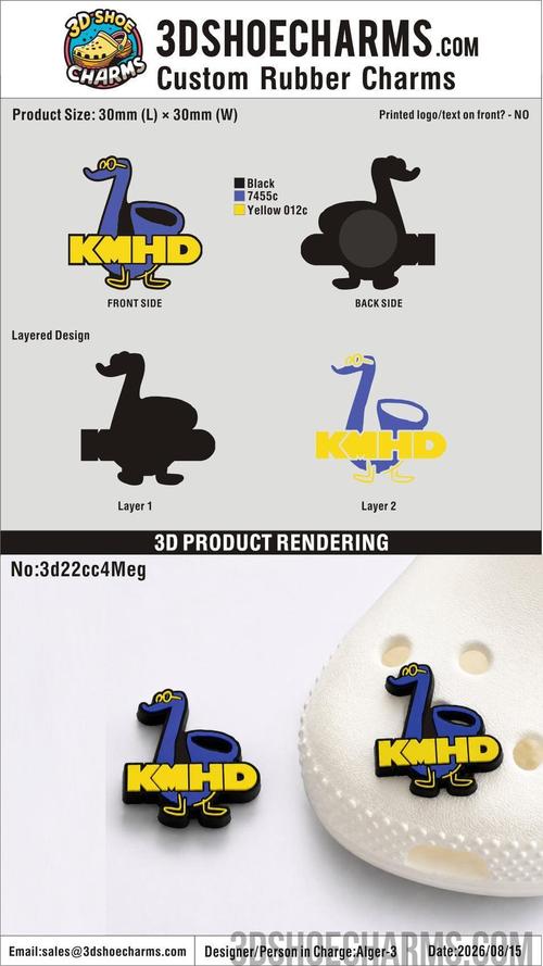 Custom Rubber Clog Charms-202608017-22-16