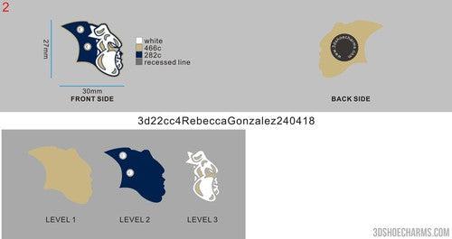 CUSTOM SHOE CHARMS-3d22cc4RebeccaGonzalez
