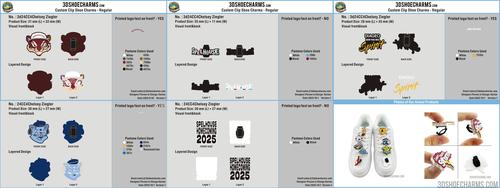 CUSTOM Clip Shoe Charms-24CC4Chelsey Ziegler20250930