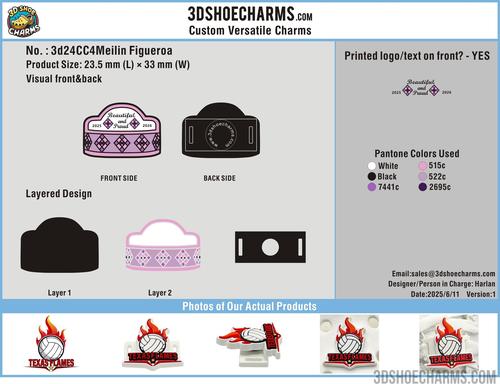 Custom Versatile Shoe Charms-24CC4Meilin Figueroa20250501-RD