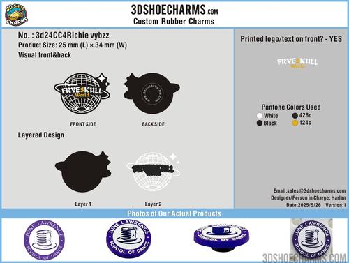 CUSTOM SHOE CHARMS - 3d24CC4Richie vybzz20250526