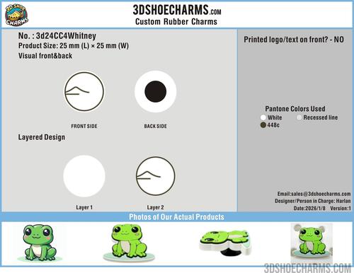 CUSTOM SHOE CHARMS - 3d24CC4Whitney20270108