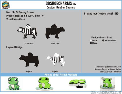 CUSTOM SHOE CHARMS - 3d24Tenley Brown20260226