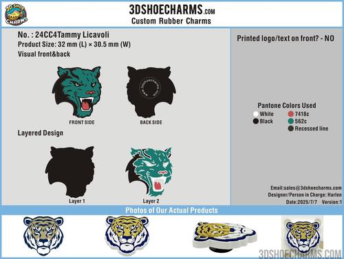 CUSTOM SHOE CHARMS-24CC4Tammy Licavoli20250707
