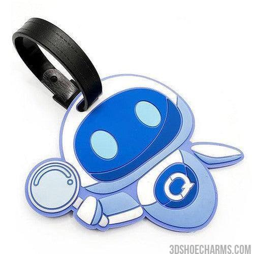 Custom 3D Die-Cut PVC Rubber Luggage Tag