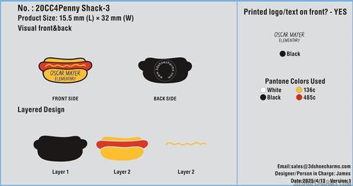 Custom Rubber Clog Charms – 20260416-20-RE