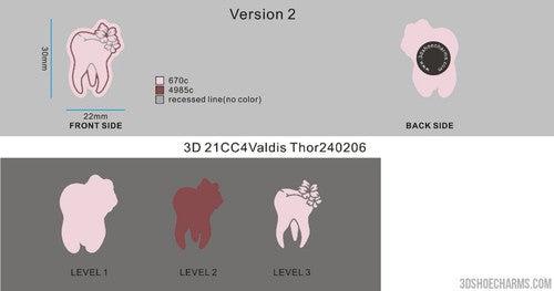 CUSTOM CHARMS-21CC4Valdis Thor