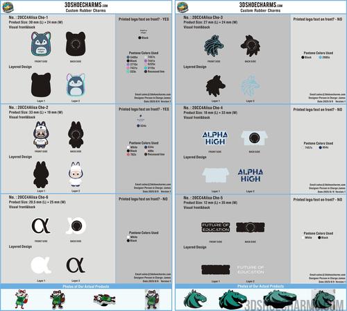 Custom shoe charms-20CC4Alisa Cho-RE