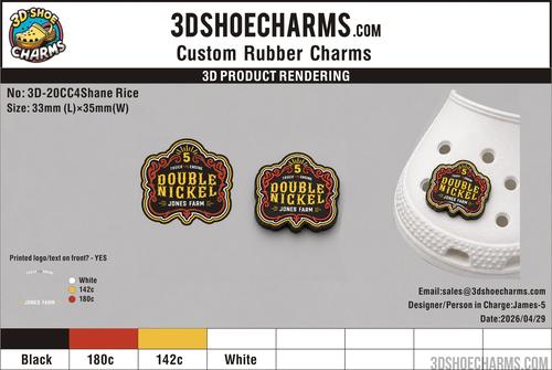 Custom Rubber Clog Charms – 20260508-20