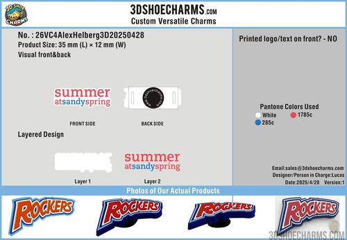 Custom Versatile Shoe Charms - 26VC4Alex3D20250428