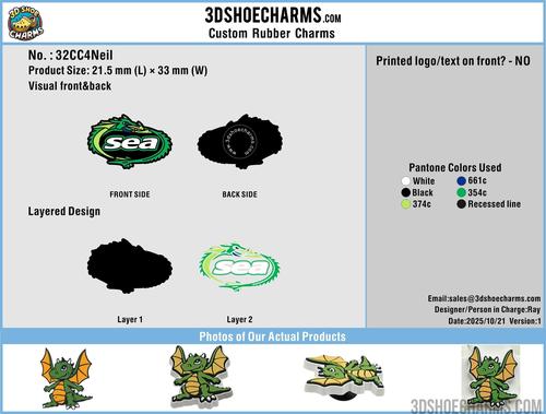 Shoe Charm 32CC4Neil 20251021