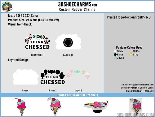 Shoe Charms 32CC4Sara 20251021 – 3D SHOE CHARMS