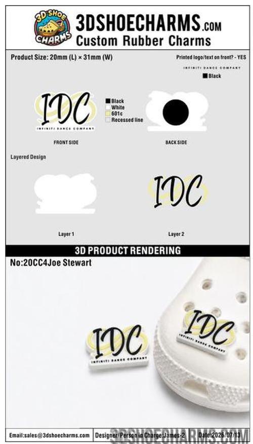 Custom Rubber Clog Charms - 20260713-20-2