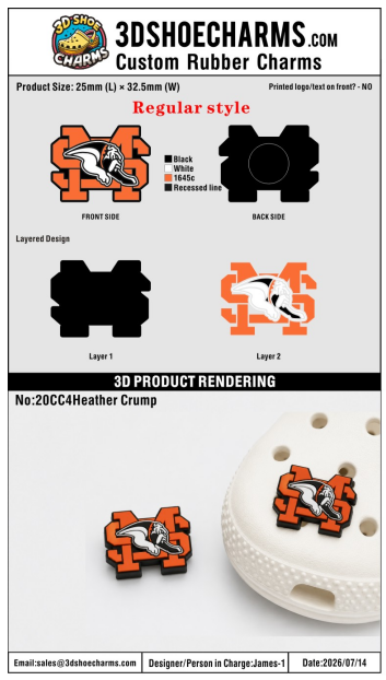 Custom Rubber Clog Charms - 20260715-20