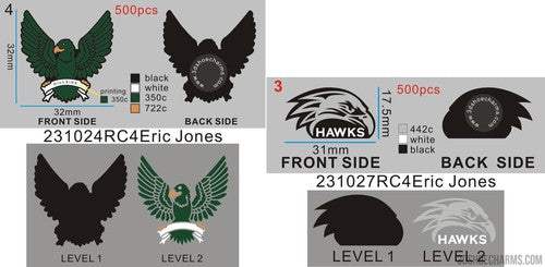 18-custom shoe charm-RC4Eric Jones