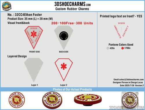 Rubber Shoes Charms Charm 32CC4Ethan Foster 20250730
