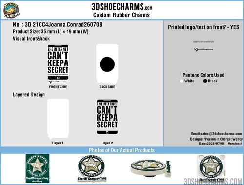 Custom Rubber Clog Charms - 20260731 - 21 - RE