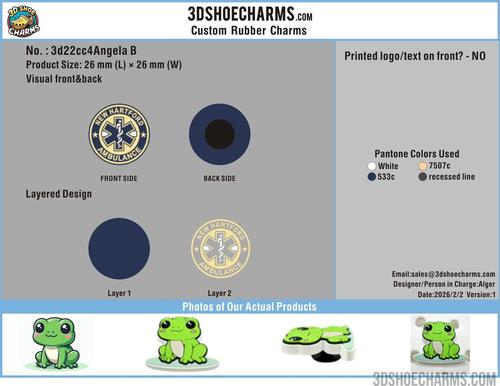 Rubber Shoe Charms-3d22cc4Angela B20260202