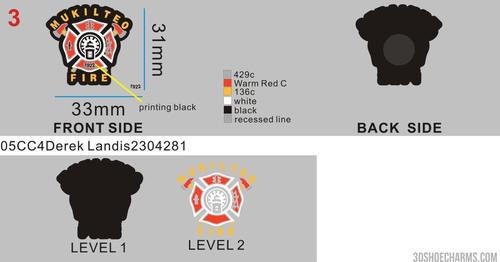 Custom Rubber Clog Charms - 20260906-20-RE