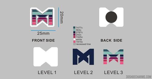 400+100 free shoe charms for Laurie Kortowich