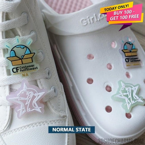 Custom Sunlight Color-Changing Versatile Shoe Charms - Order Online