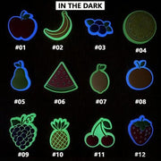 Fruit Clog Pins - Glowing