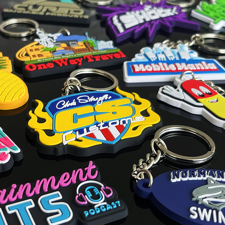 What Are the Marketing Benefits of Rubber Keychain Custom Orders?