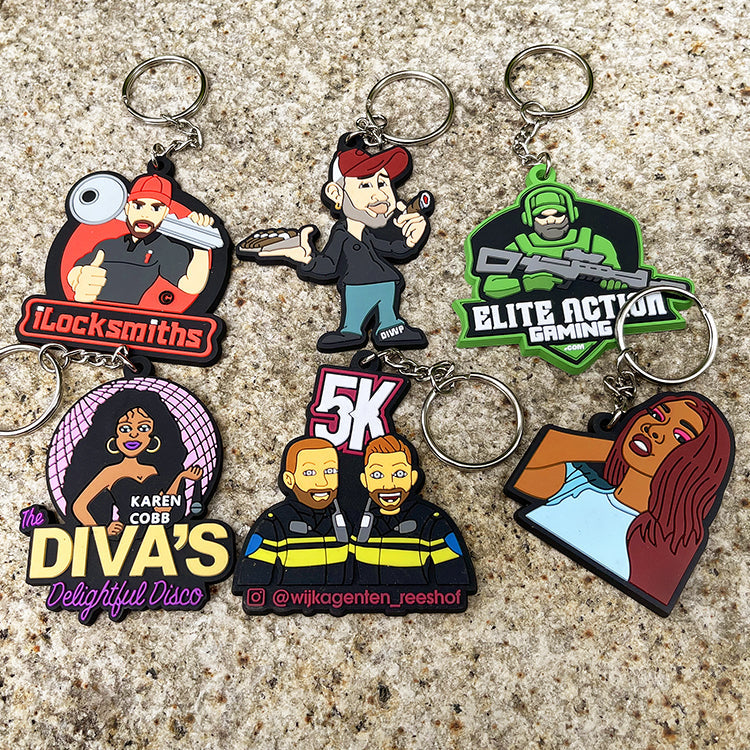 Where to Order Custom Keychains with Logo | Fast Production