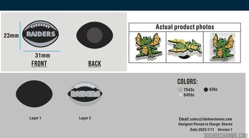 Custom shoe charms 03250715CC4Jody-3