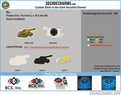 Glow-in-the-Dark Custom Versatile Shoe Charms-03250806GCC4Lita Tait-Deshotel
