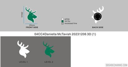CUSTOM RUBBER CHARMS - 04CC4Daniella McTavish