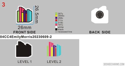 CUSTOM CLOG CHARMS - 04CC4EmilyMorris20230609