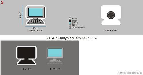 CUSTOM CLOG CHARMS - 04CC4EmilyMorris20230609