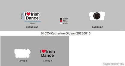 CUSTOM RUBBER CHARMS - 04CC4Katherine