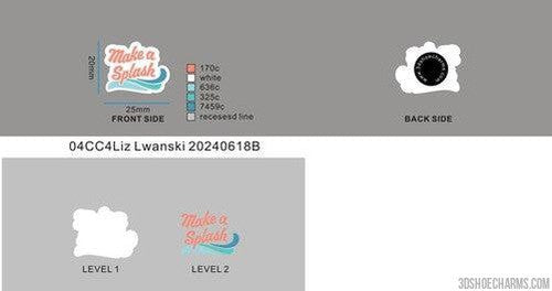CUSTOM RUBBER CHARMS - 04CC4Liz Lwanski