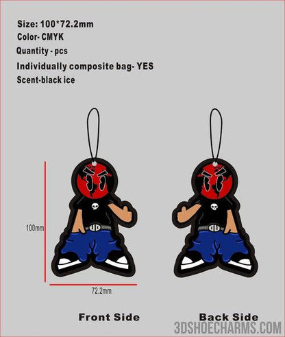 Custom rubber keychains and air fresheners- 05RK4Anderson Javiel240111