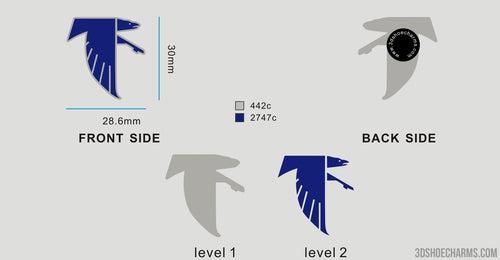 Custom shoe charms -05CC4Amanda Carroll