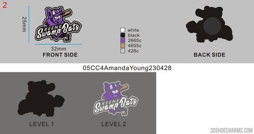 CUSTOM CLOG CHARMS -05CC4AmandaYoung230428