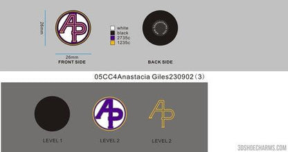 Custom shoe charms-05CC4Anastacia Giles