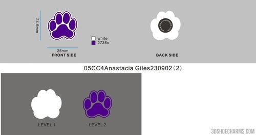 Custom shoe charms-05CC4Anastacia Giles