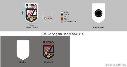 Custom shoe charms- 05CC4Angela Ranero