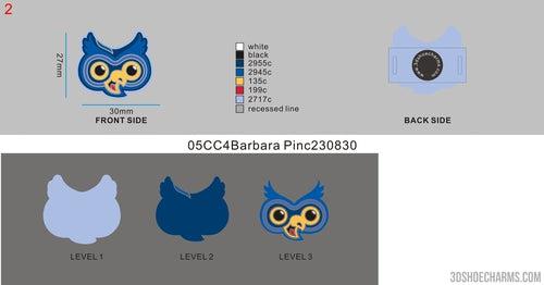 Custom shoe charms-05CC4Barbara Pinc