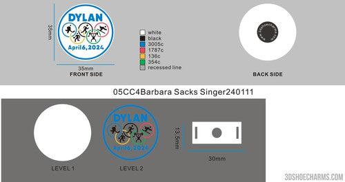 Custom regular shoe charms-05CC4Barbara Sacks Singer240111