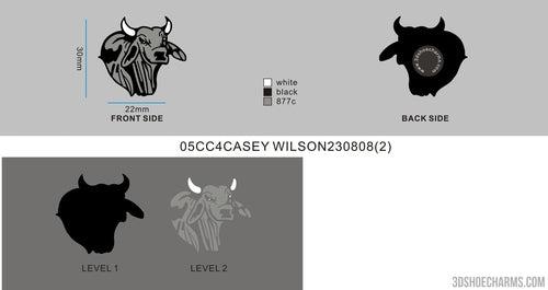 Custom shoe charms-05CC4CASEY WILSON