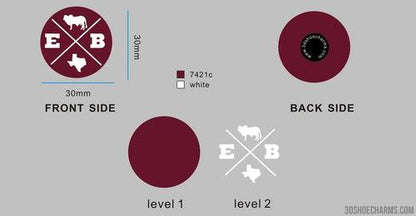 Custom shoe charms-05CC4CASEY WILSON