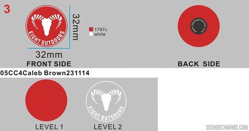 Custom shoe charms-05CC4Caleb Brown231114