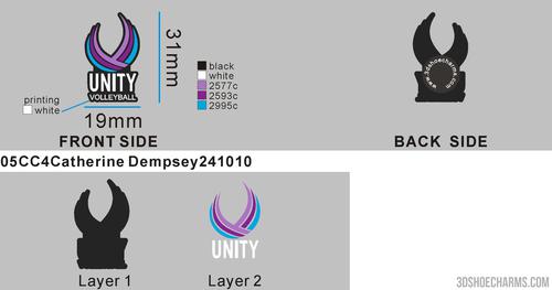 custom shoe charms-PO# K165